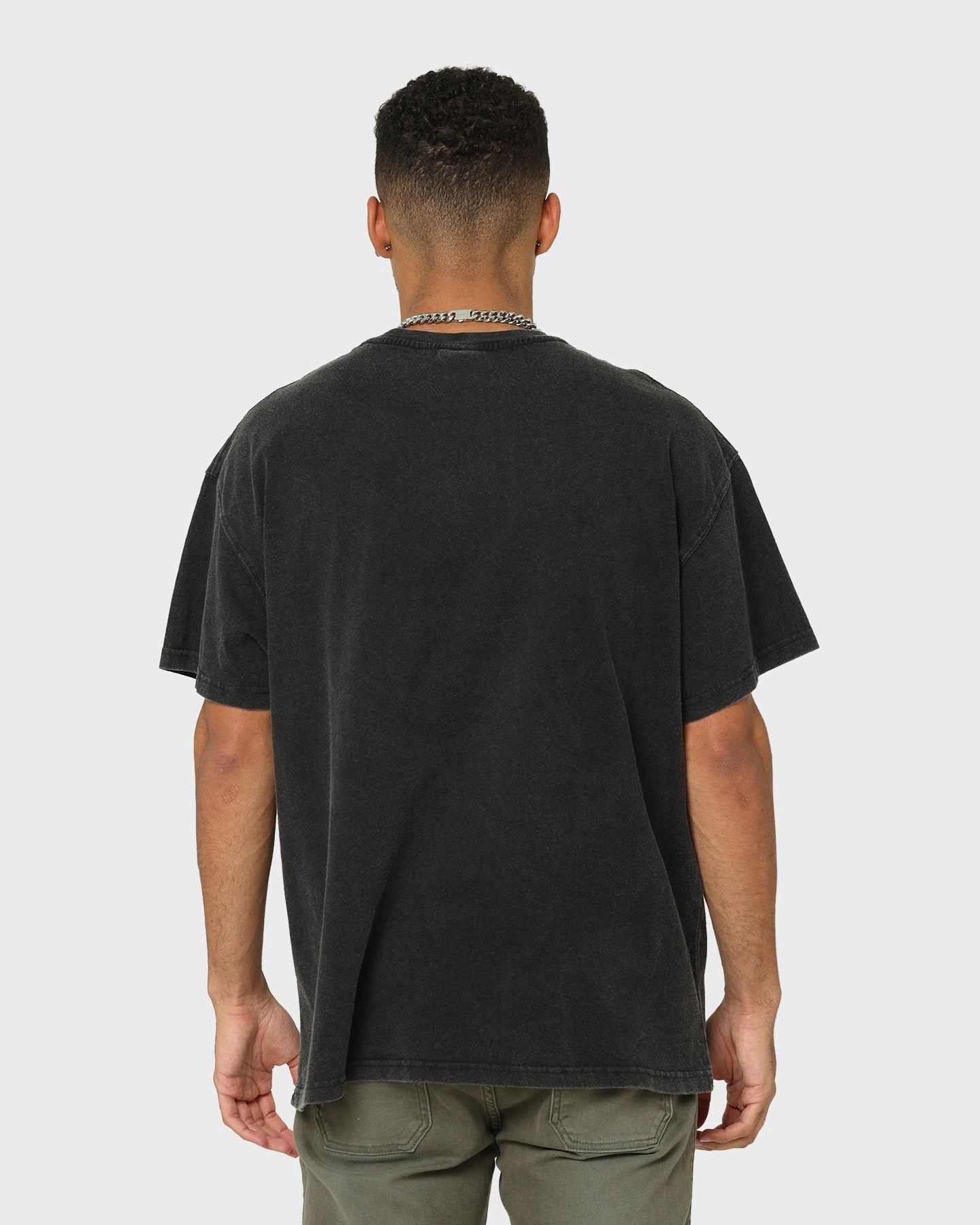 Goat Crew X Stranger Things Metal Vintage T-Shirt Vintage Black Comfy Layering Kids playfulness