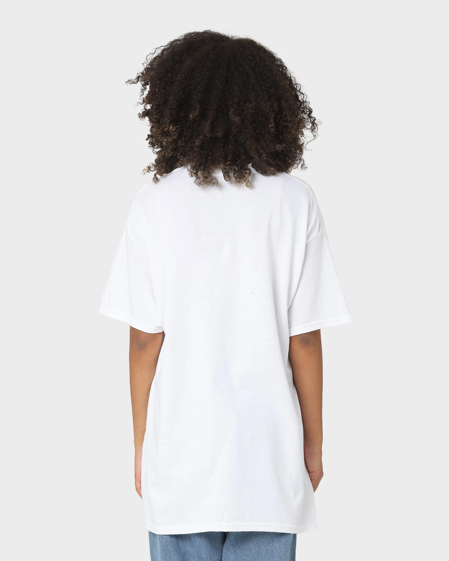 Classic timelessness Wrinkle-Free Goat Crew X Street Fighter Chun Li T-Shirt White