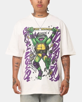 Goat Crew X Teenage Mutant Ninja Turtles Donatello X Sofles Vintage T-Shirt Off White Casual Choice