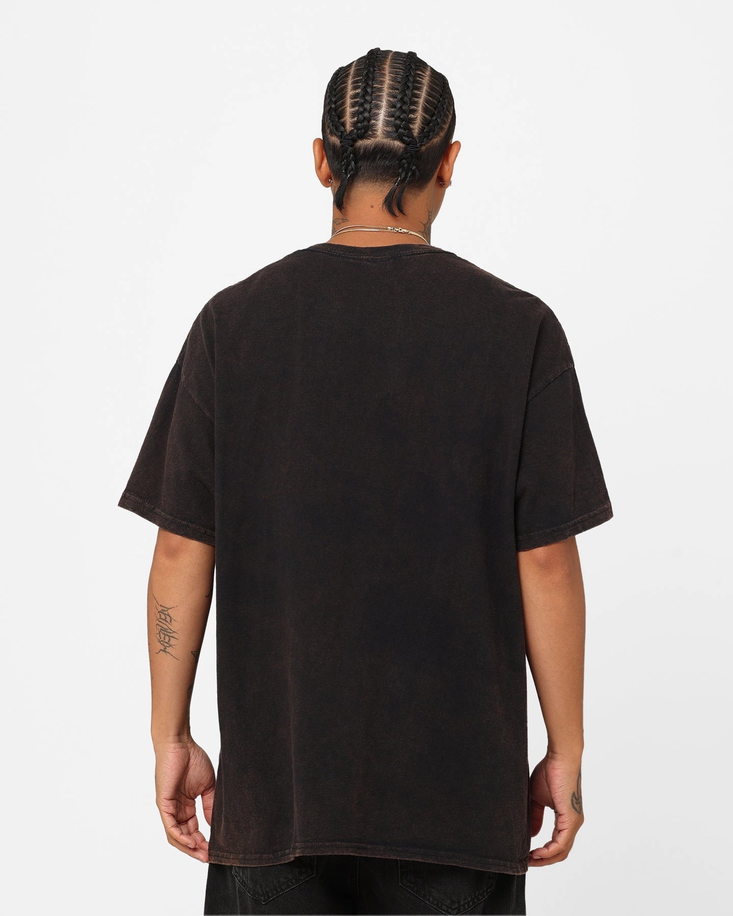 Outdoor Outfit Style Polka Dot Pattern Goat Crew X Teenage Mutant Ninja Turtles Splinter Vintage T-Shirt Black Wash