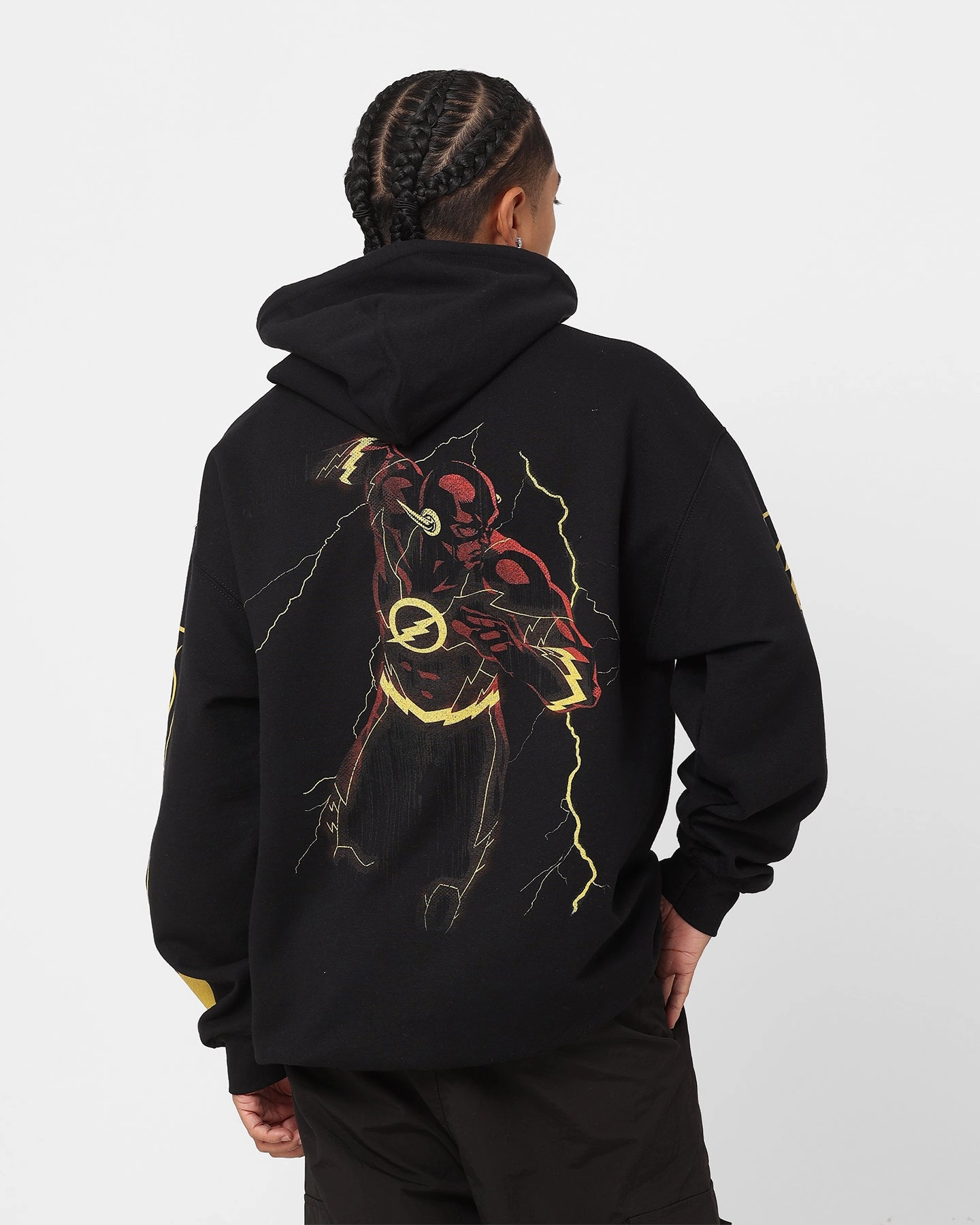 Goat Crew X The Flash The Flash Hoodie Black Windproof Technology