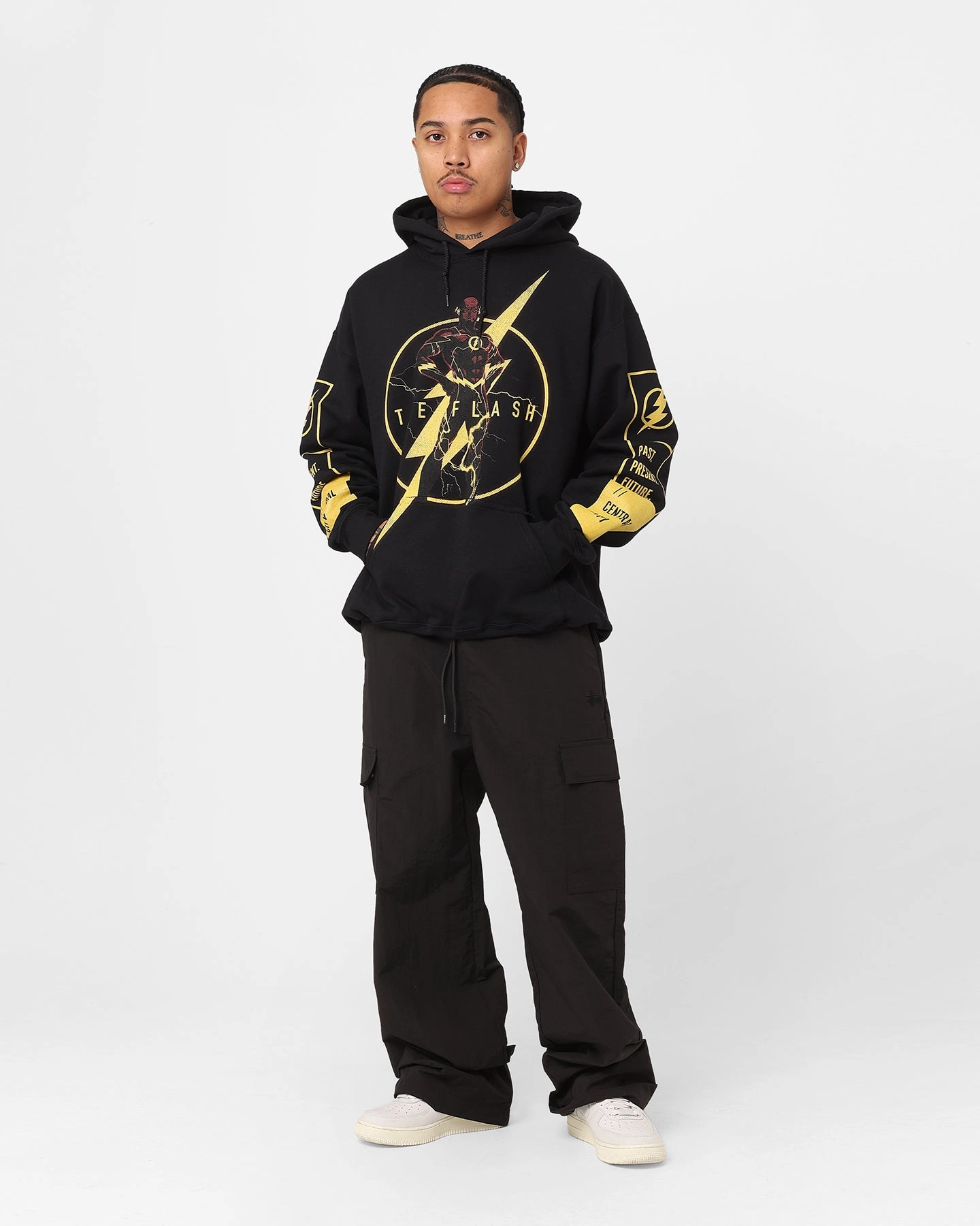 Modern Look waterproof Goat Crew X The Flash The Flash Hoodie Black