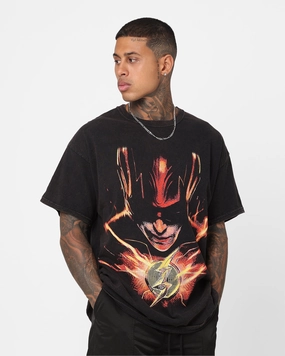 perfect for all-day wear Goat Crew X The Flash The Flash Vintage T-Shirt Black Wash