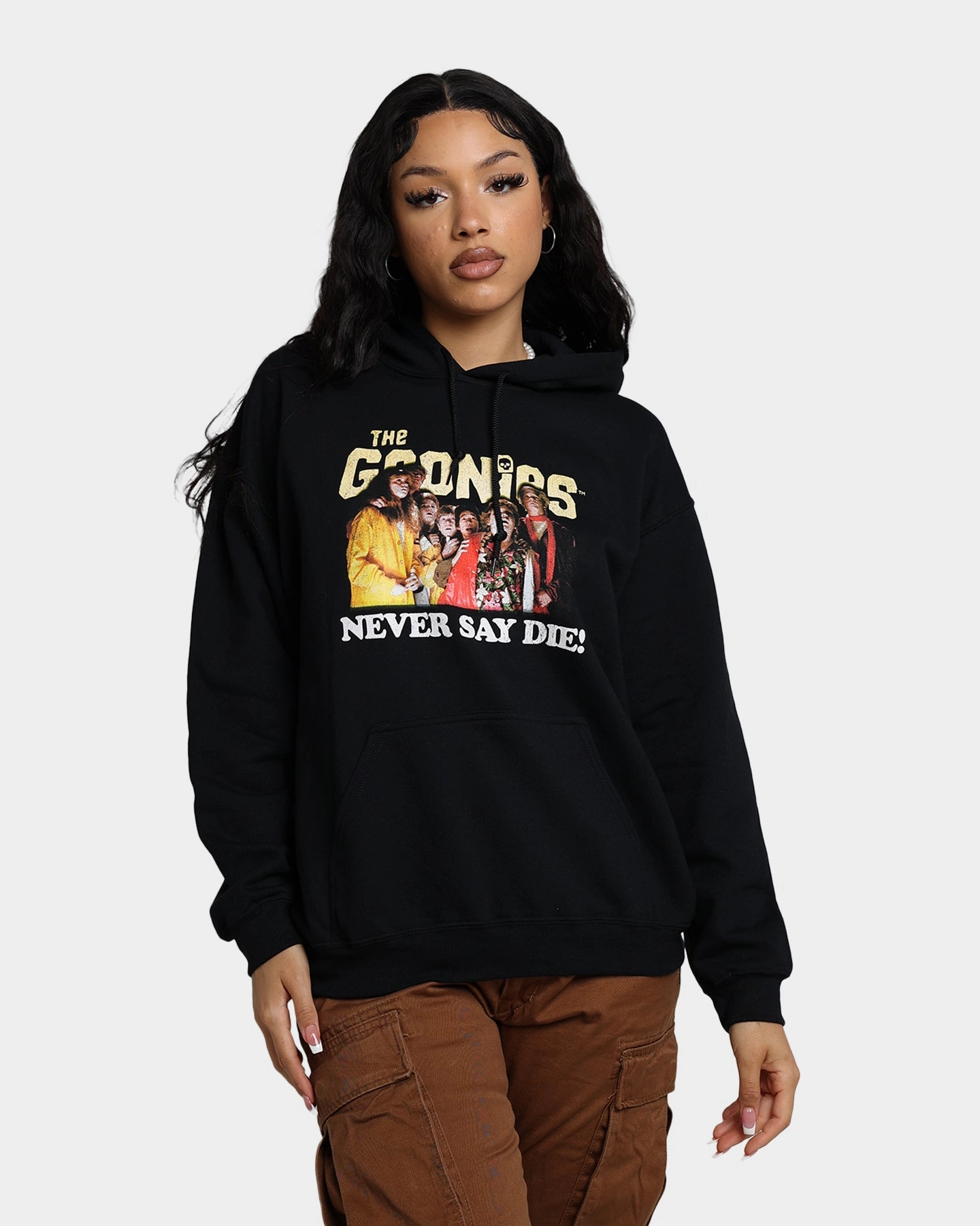 Frost Shield age - appropriate Goat Crew X The Goonies Goonies Hoodie Black