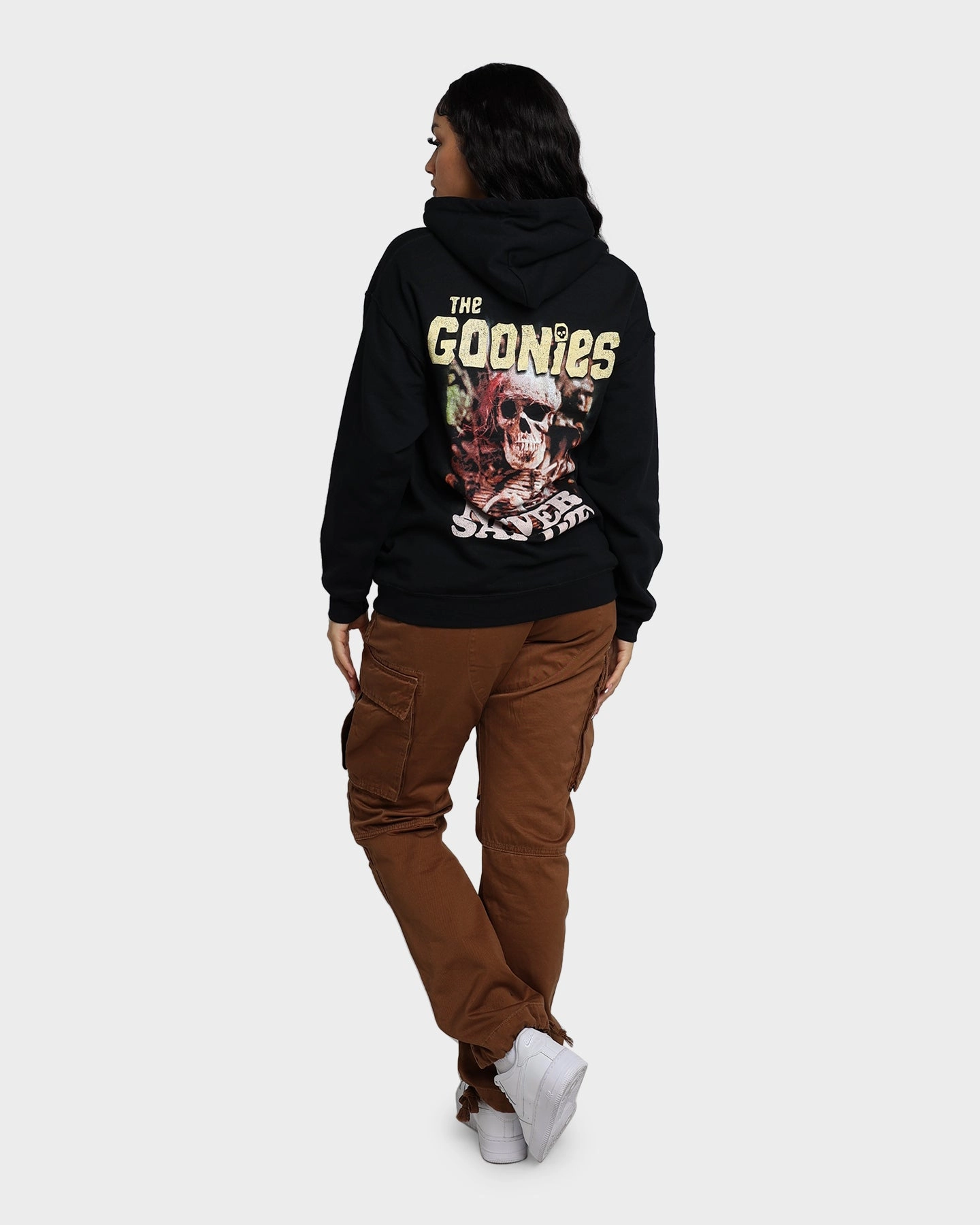 Goat Crew X The Goonies Goonies Hoodie Black Collar Options size - inclusive