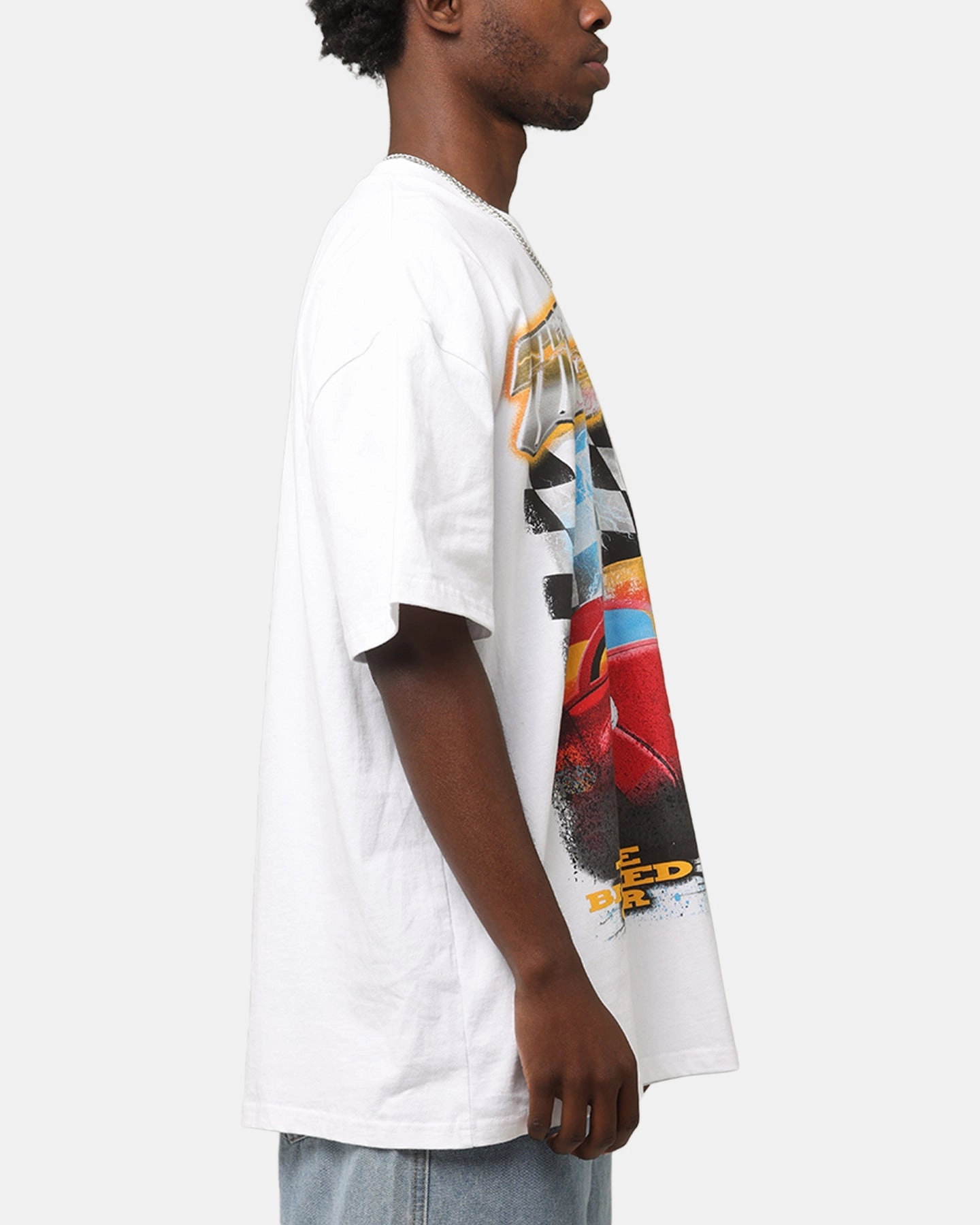 Goat Crew X The Wiggles Greg Wiggle Heavy T-Shirt White Non Iron Fabric