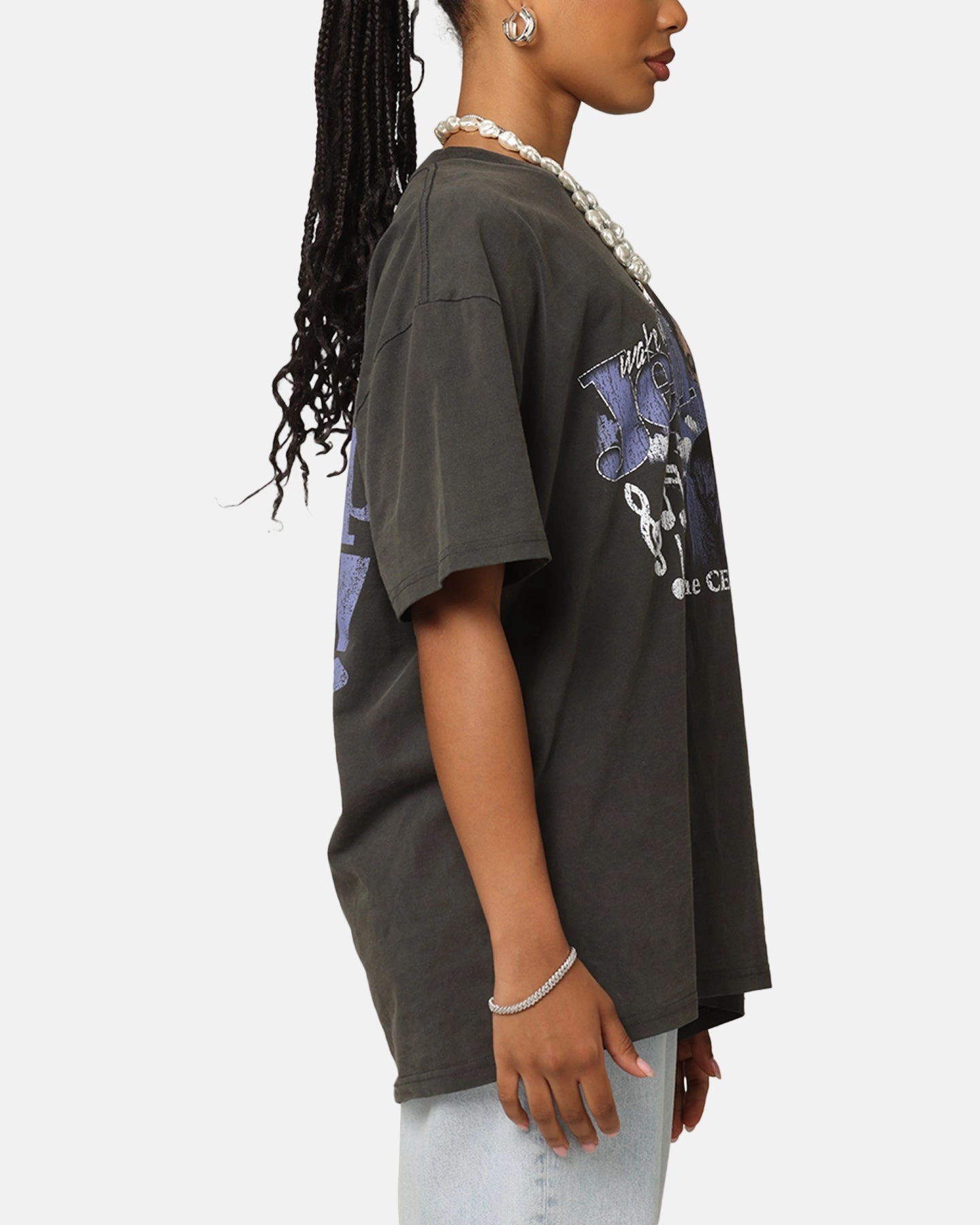 Goat Crew X The Wiggles Wake Up Jeff Heavy T-Shirt Black Wash Travel Style