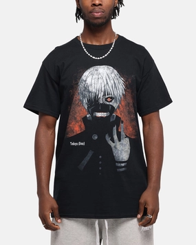 Goat Crew X Tokyo Ghoul Kaneki T-Shirt Black High-End Quality