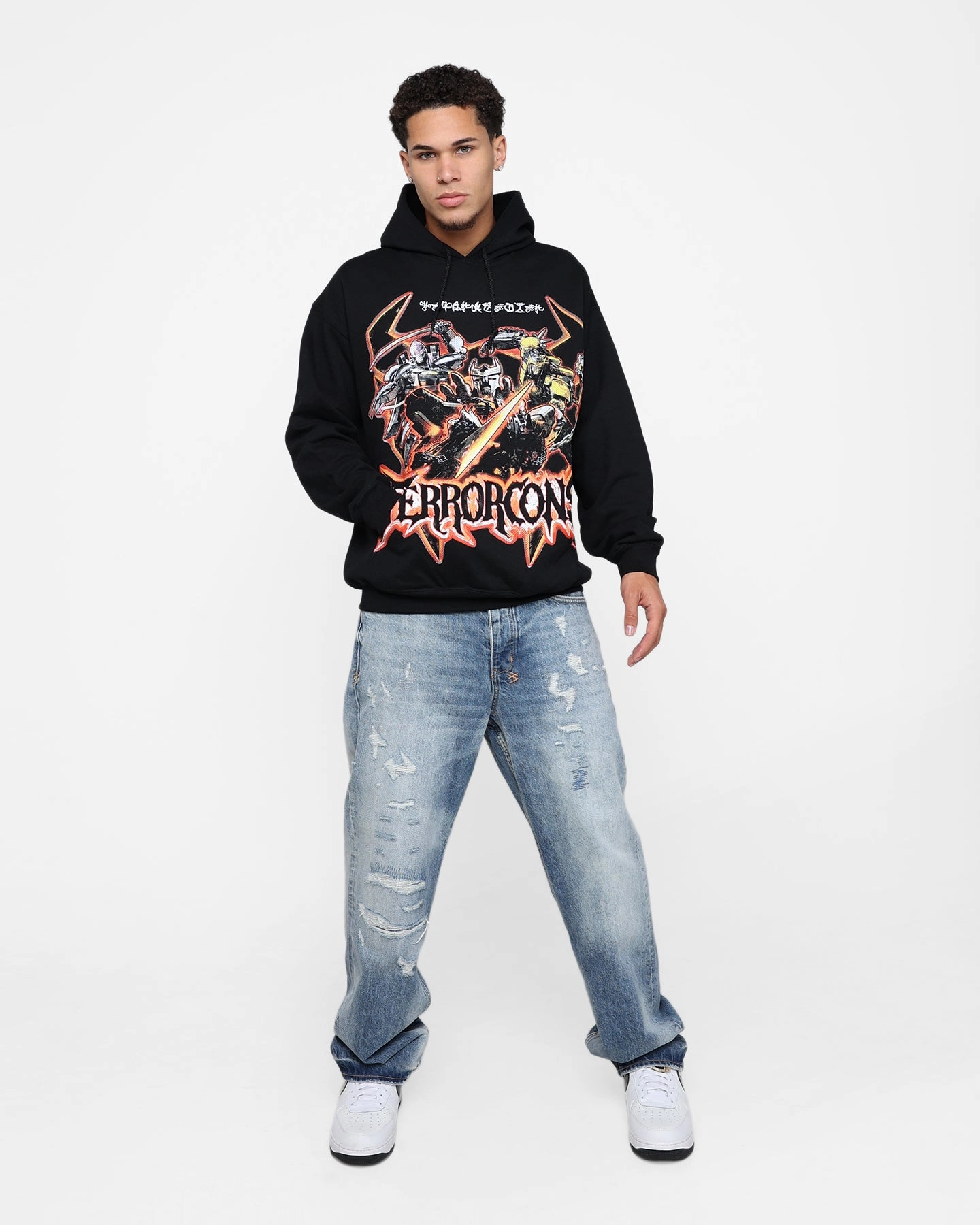 Software Goat Crew X Transformers Terrorcons Hoodie Black