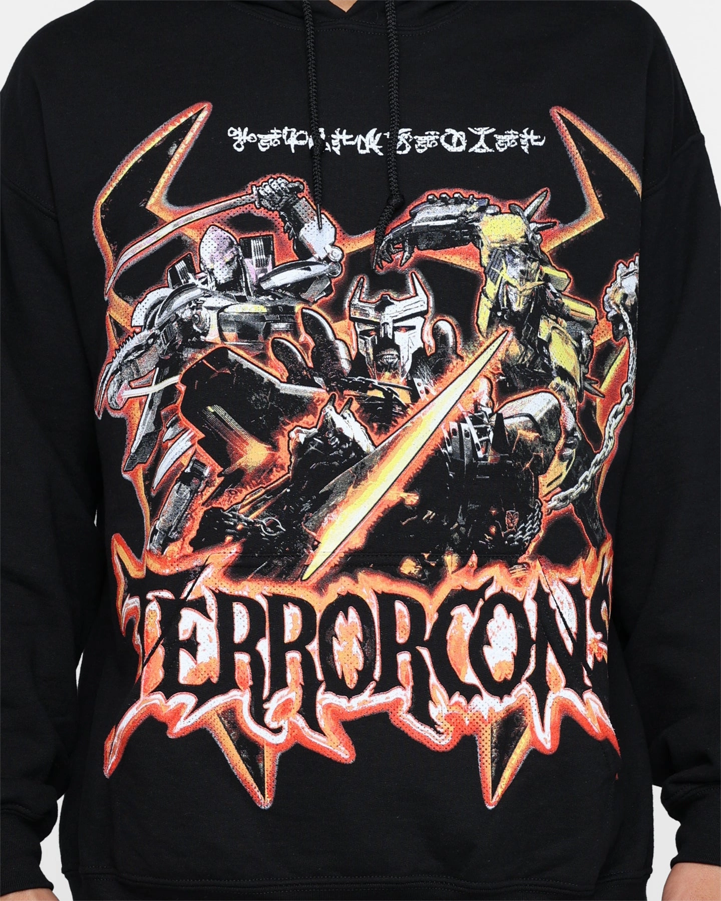 Goat Crew X Transformers Terrorcons Hoodie Black Grace