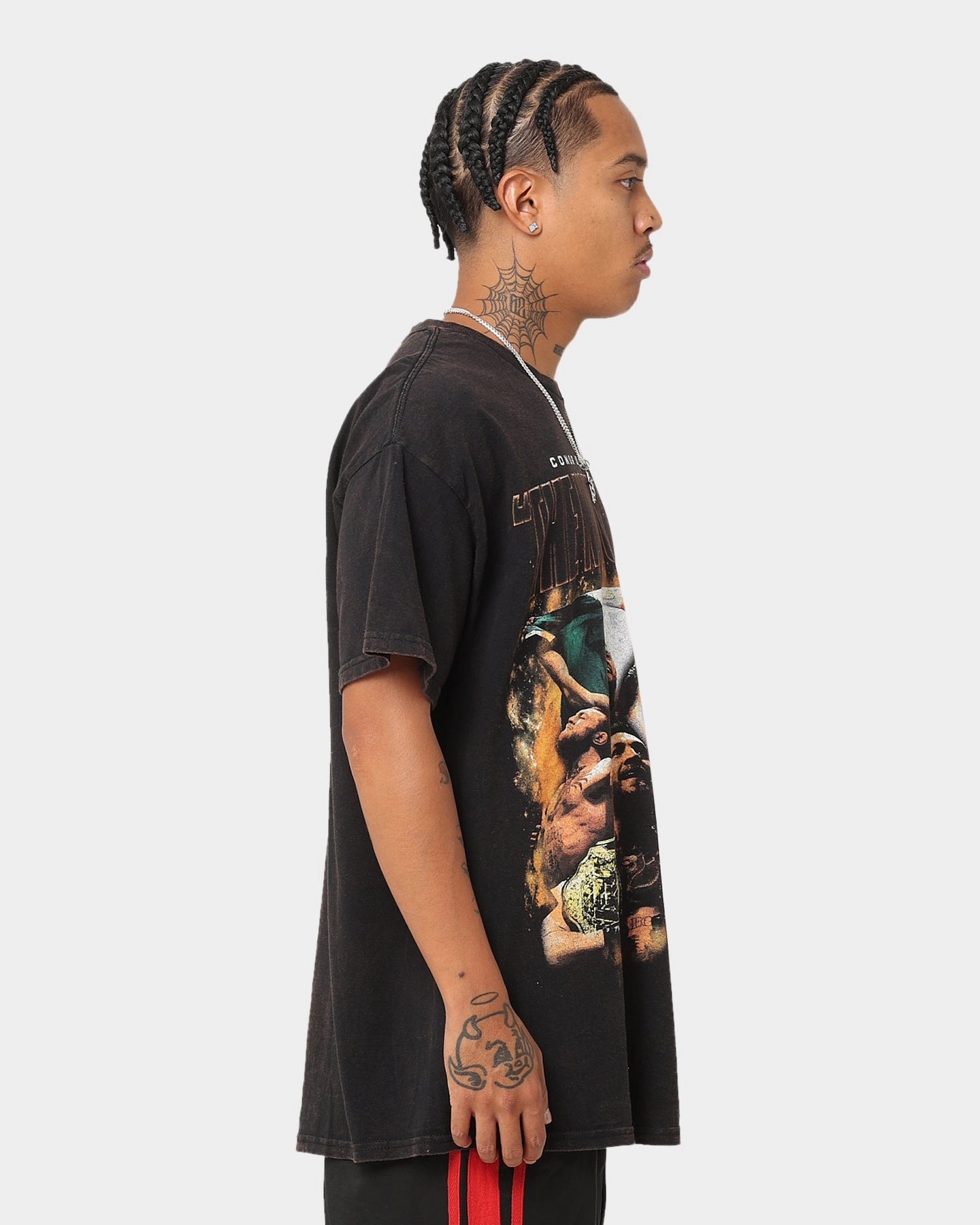 Cozy Fit Goat Crew X UFC The Notorious Vintage T-Shirt Black Wash