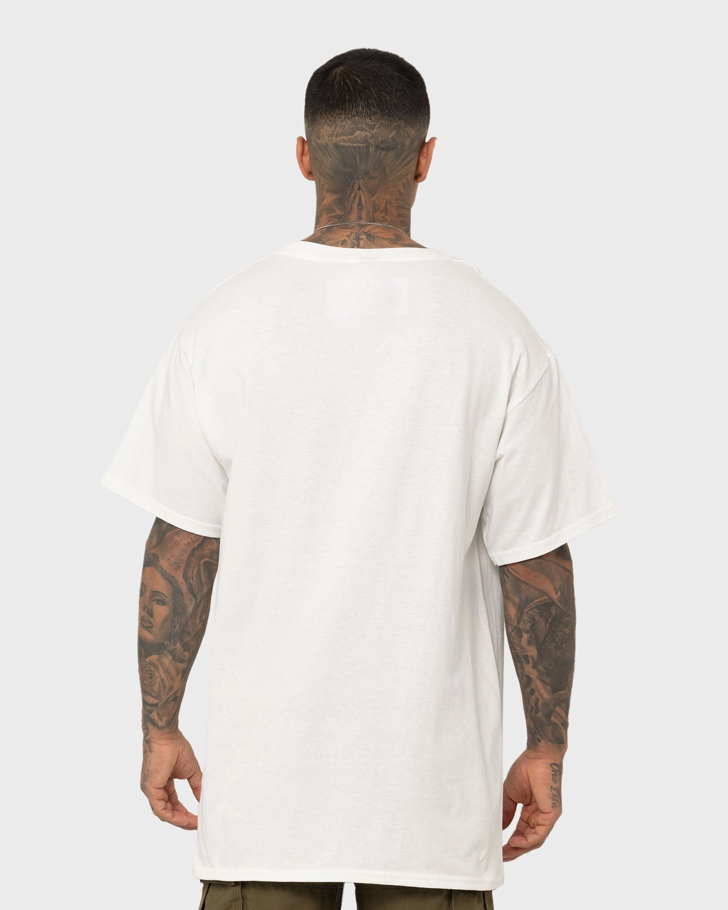 skinny but not tight Goat Crew X VB Cheers T-Shirt White