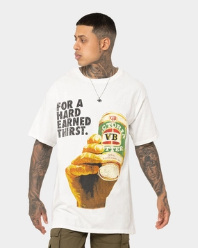 Goat Crew X VB Cheers T-Shirt White Pilling Resistant Finish
