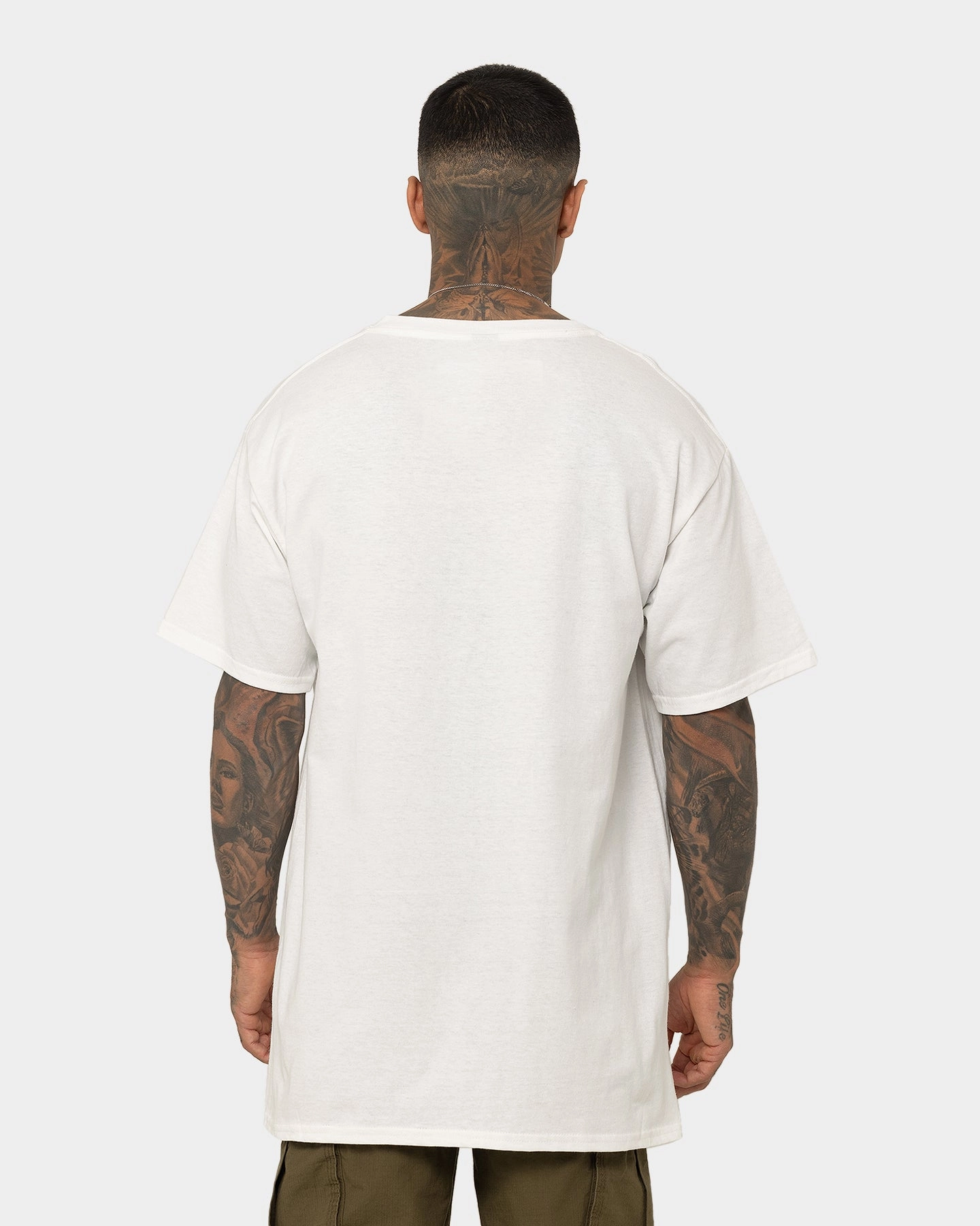Chic Fashion Goat Crew X VB VB Logo T-Shirt White