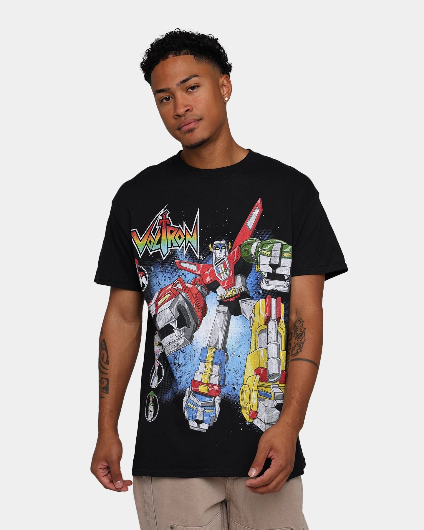 Goat Crew X Voltron Voltron T-Shirt Black Soft and breathable Chill Comfort