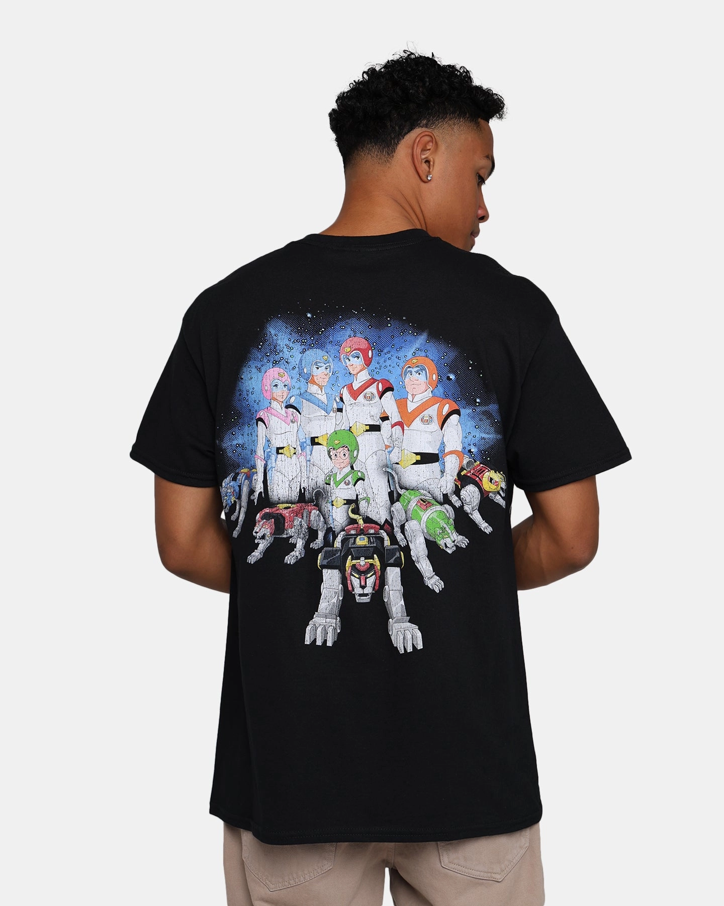 Goat Crew X Voltron Voltron T-Shirt Black Essential Fit Summer Wear