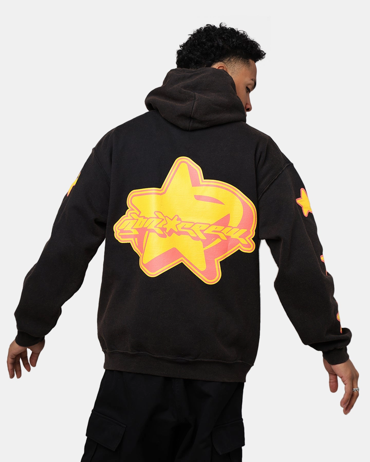 Goat Crew Y2K Star Hoodie Black second - hand