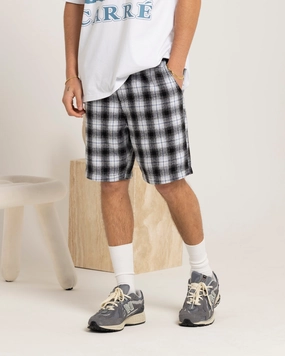 Dynamic Flex Zones soccer uniform Carre Daily Shorts Black Plaid