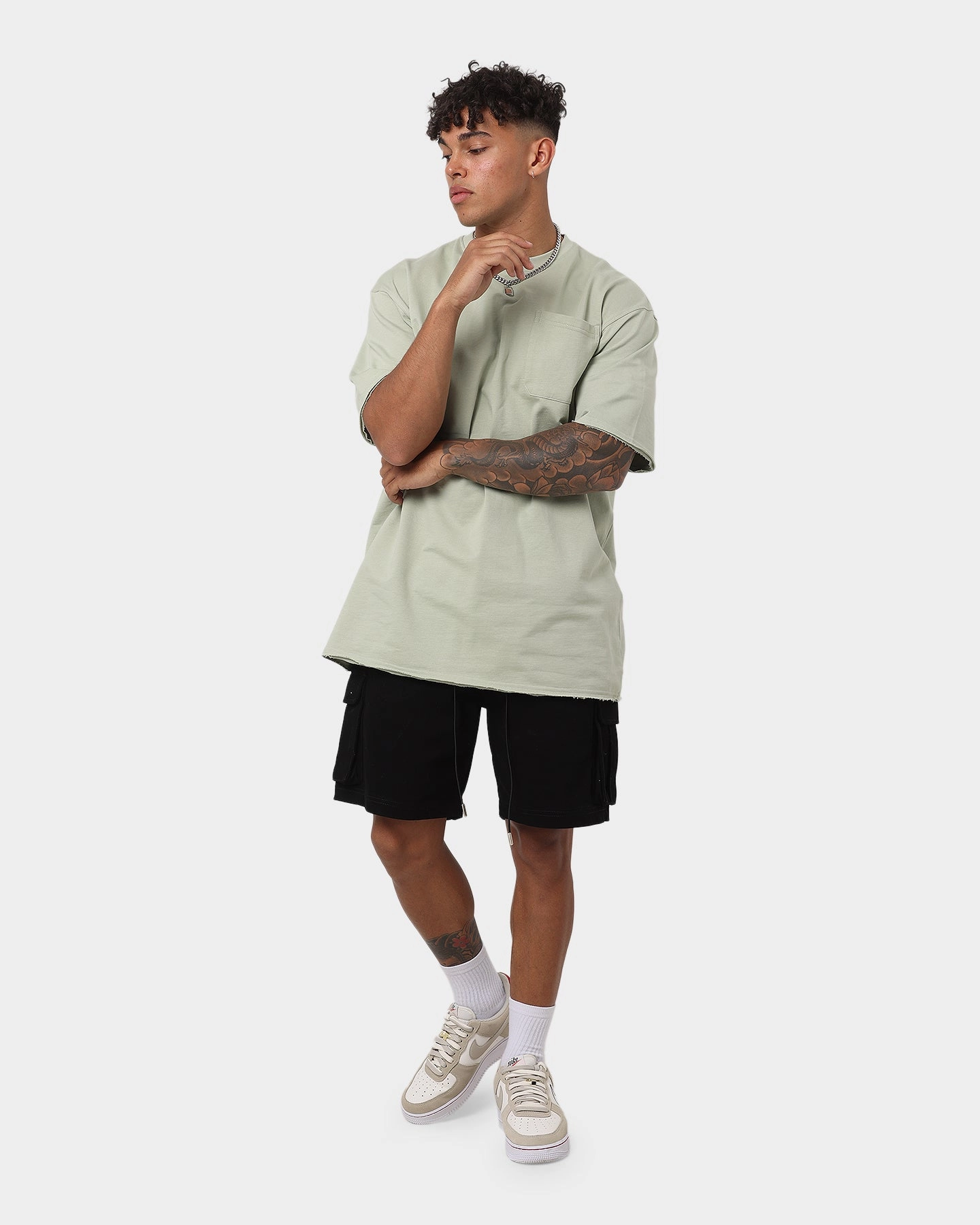 Ergonomic Panel Design Denim shorts EN ES EBB Tide Cargo Shorts Black