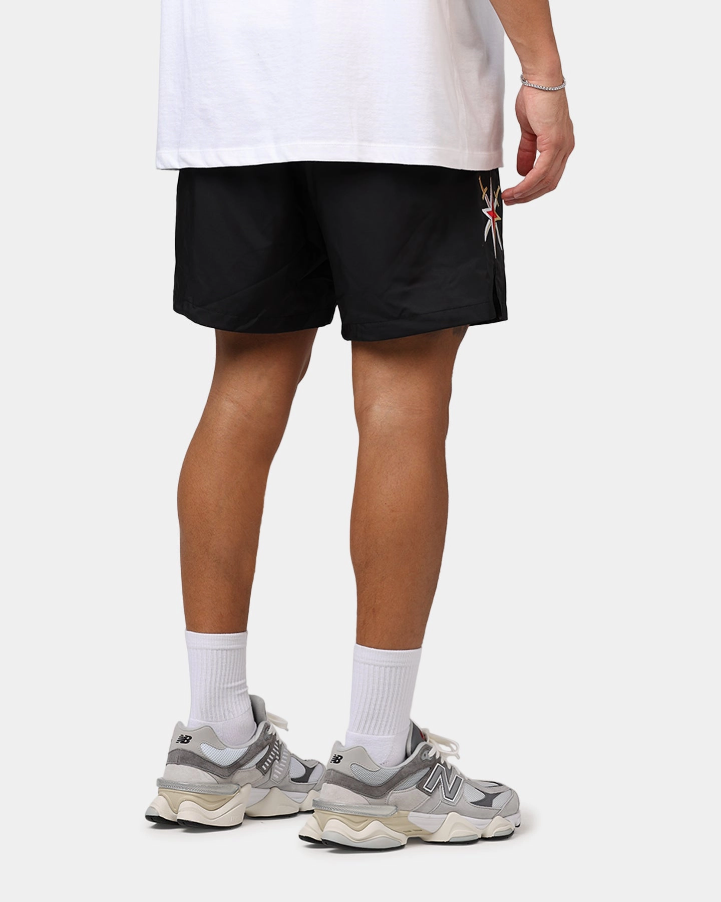 Polyester shorts Seamless Waistband Pro Standard Vegas Golden Knights Classic Woven Shorts Black