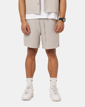 Temperature Regulating Fibers Classic Fit XXIII Textured Shorts Stone