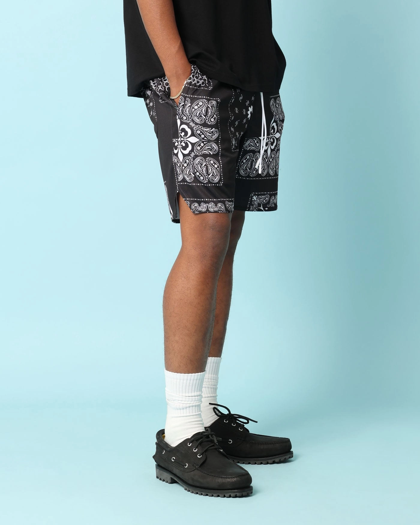 sports accessory adult clothing Carr?? Fragment Mesh Shorts Black