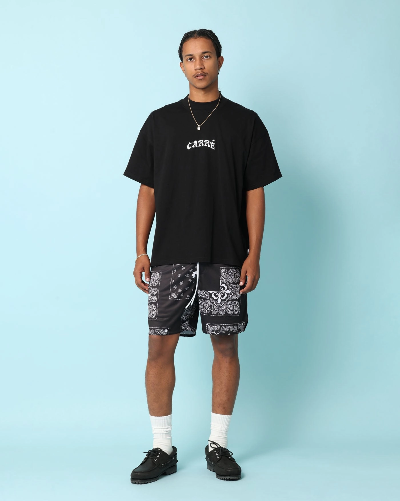 healthcare industry Carr?? Fragment Mesh Shorts Black