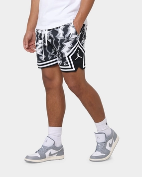 Concert wear Fitness Enthusiast Jordan Dri-FIT Sport Barcelona Diamond Shorts White/Black/White