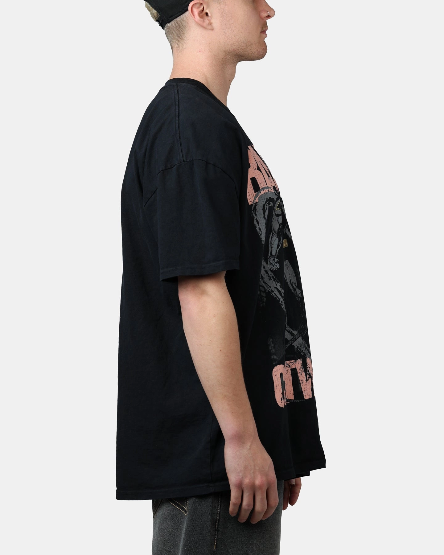 Goat Crew X DC Batman Batman & Catwomen Heavyweight T-Shirt Black All-Day Comfort Wear