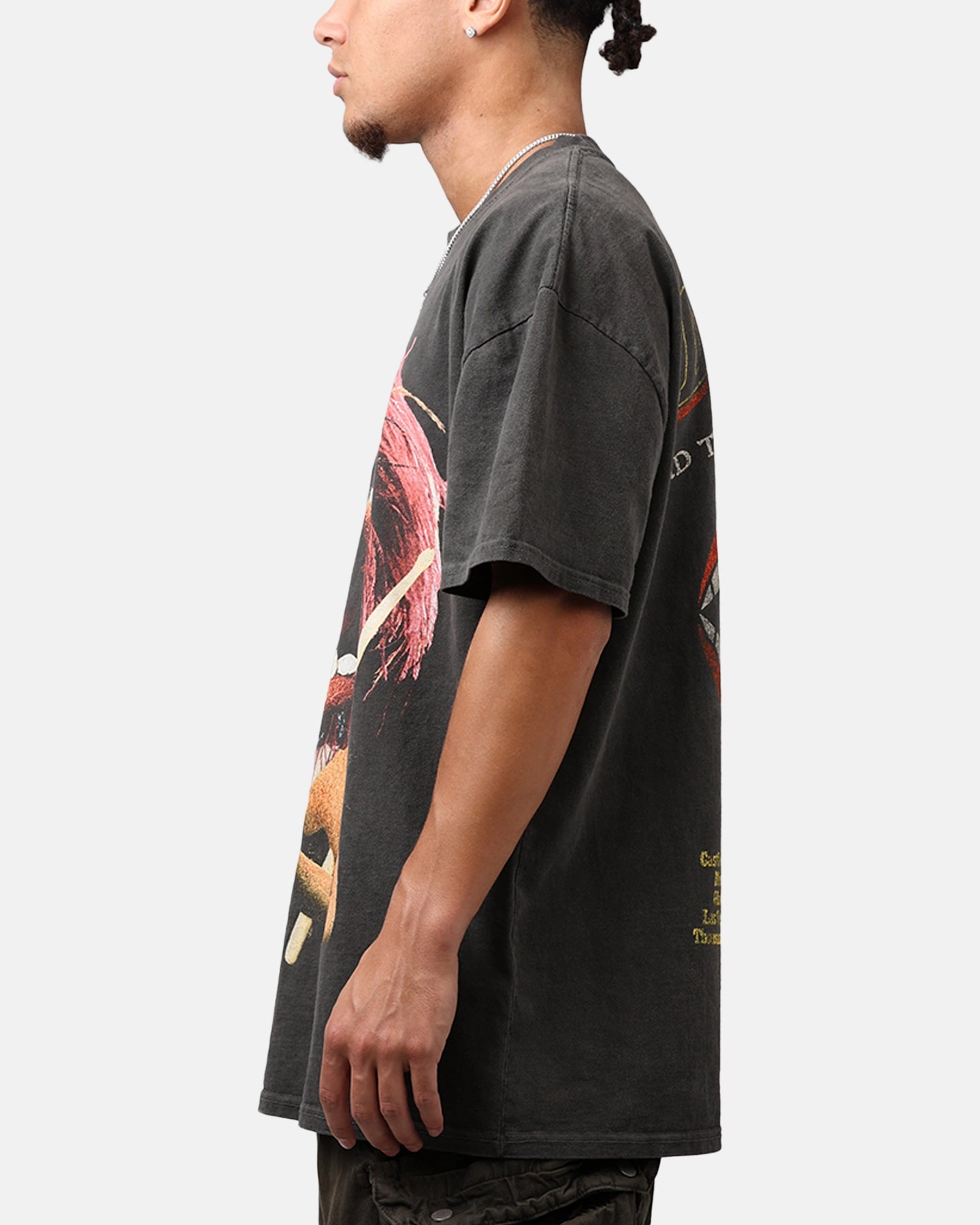 FadeResistant American Thrift Disney The Muppets Animal Heavyweight T-Shirt Black Wash