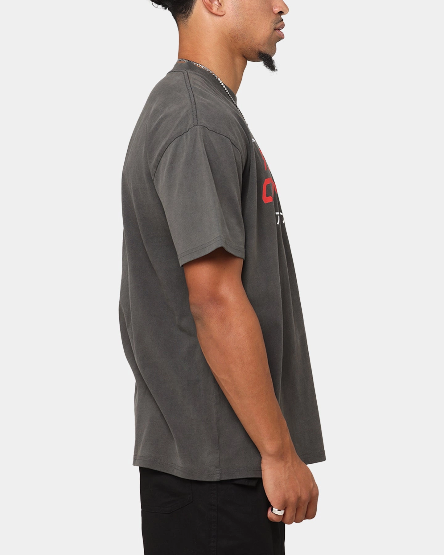 The Anti Order Tori Boxy T-Shirt Black Wash Perfectly Fit
