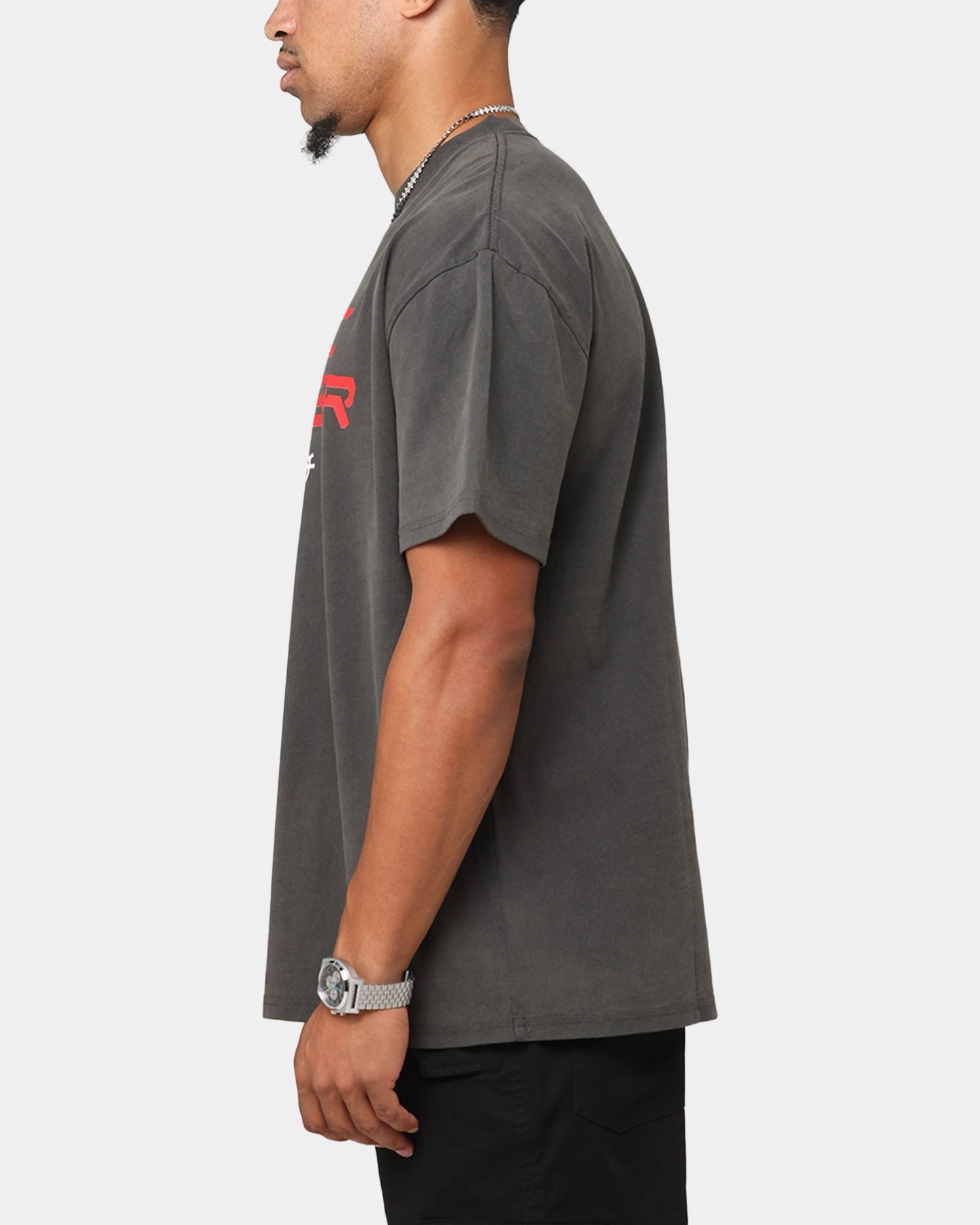 Active Comfort Sleek Style The Anti Order Tori Boxy T-Shirt Black Wash