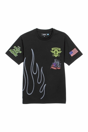 Cookies Outlaws Biker SS Knit Tee Versatile and Stylish Classic Outfit Style