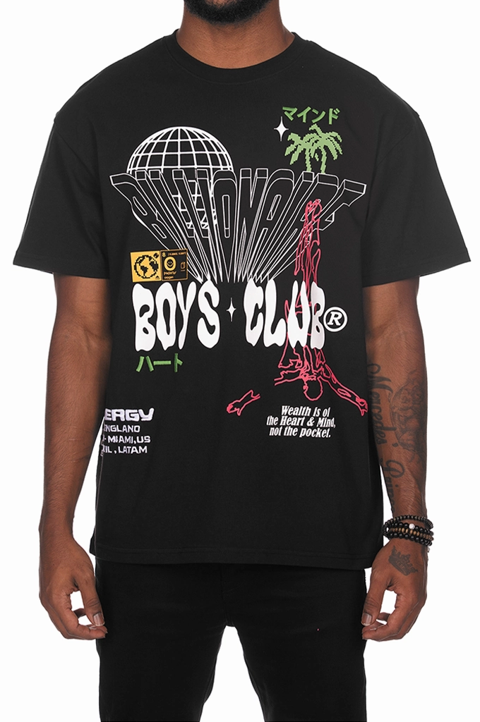 Billionaire Boys Club BB Around The World SS Knit Tee Prom