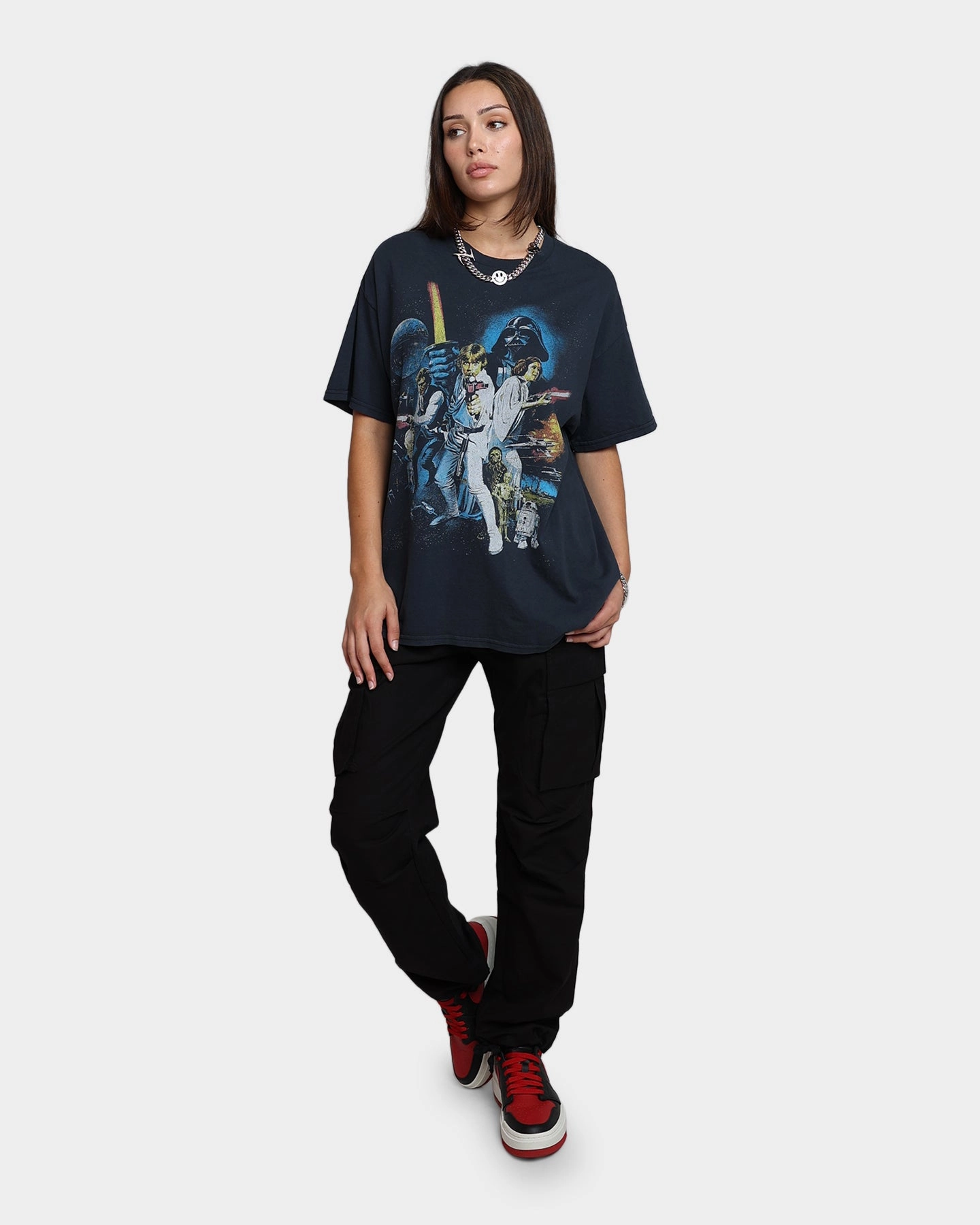 Comfy Casual Wear Grails Lightsaber Vintage T-Shirt Vintage Wash