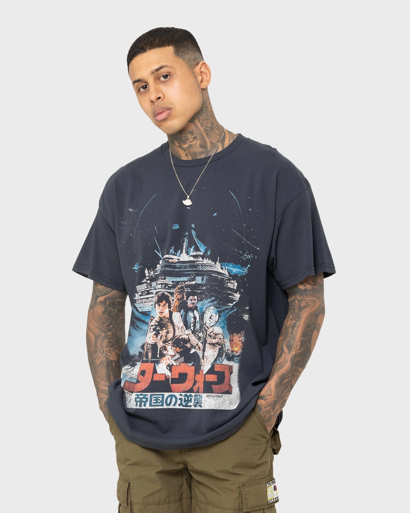 Easy Layer All-Season Comfort Wear Grails Spaceship Vintage T-Shirt Vintage Wash