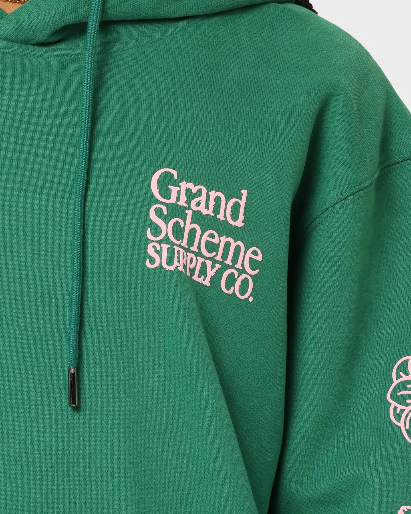 Pocket-square Thermoregulating Technology Grand Scheme Always Good Hoodie Green