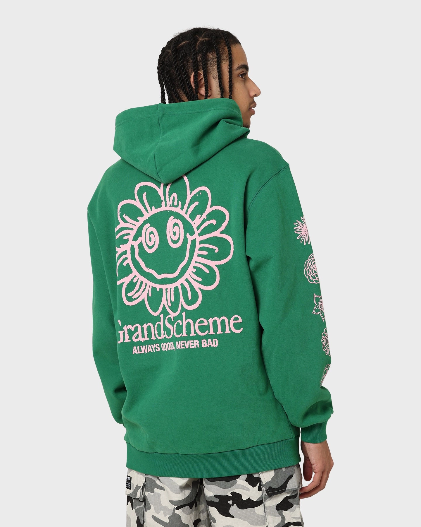 Diary summer season Grand Scheme Always Good Hoodie Green