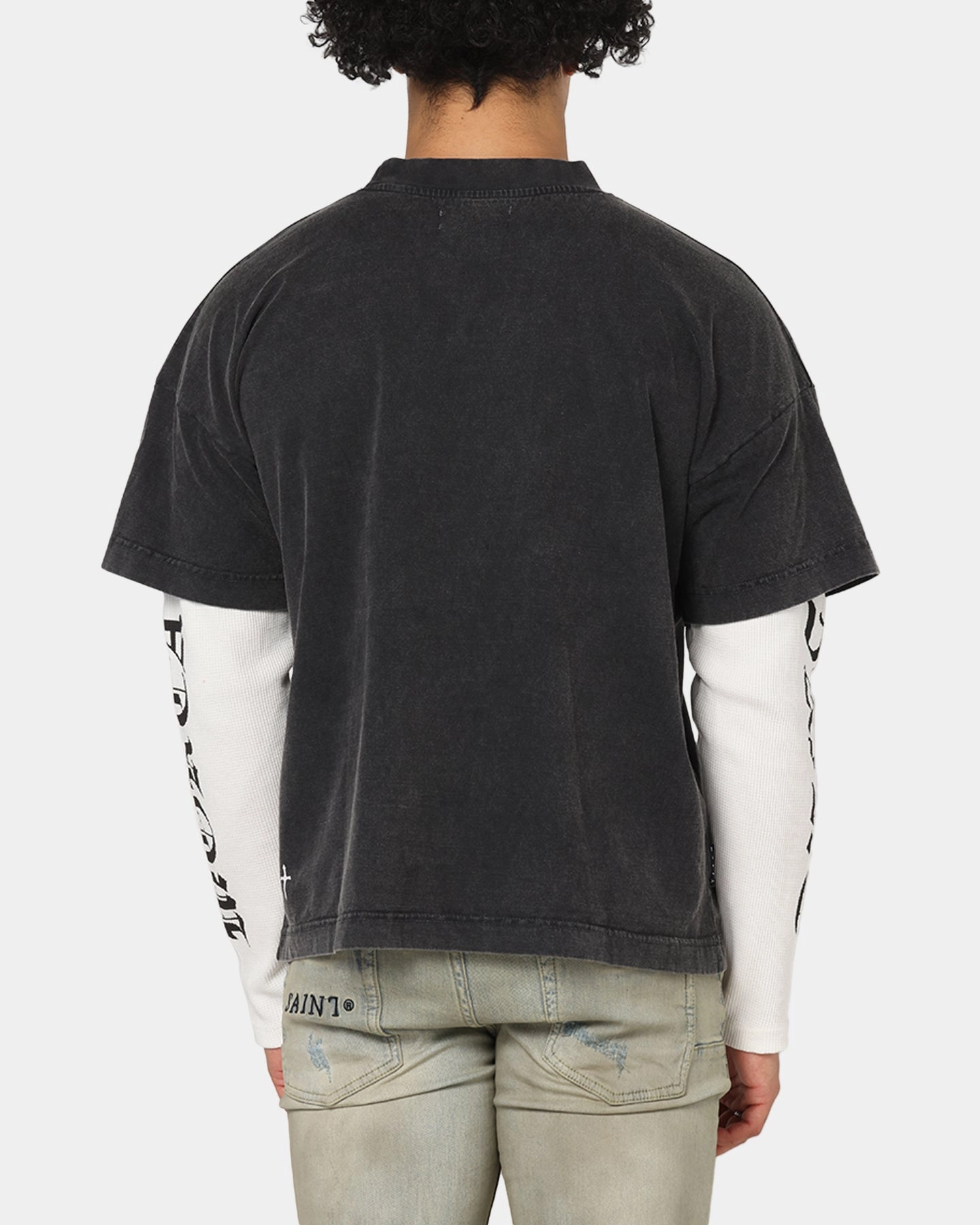 Saint Morta Kingdomcome Long Sleeve T-Shirt Vintage Black Sleeveless