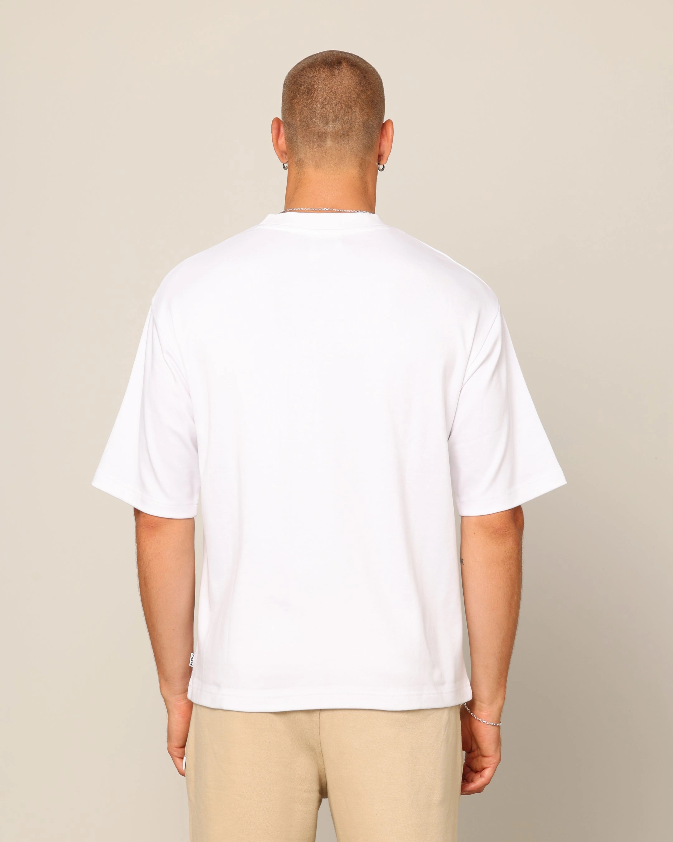 TemperatureRegulating Fit For All Carr?? Blanc Boxy T-Shirt White