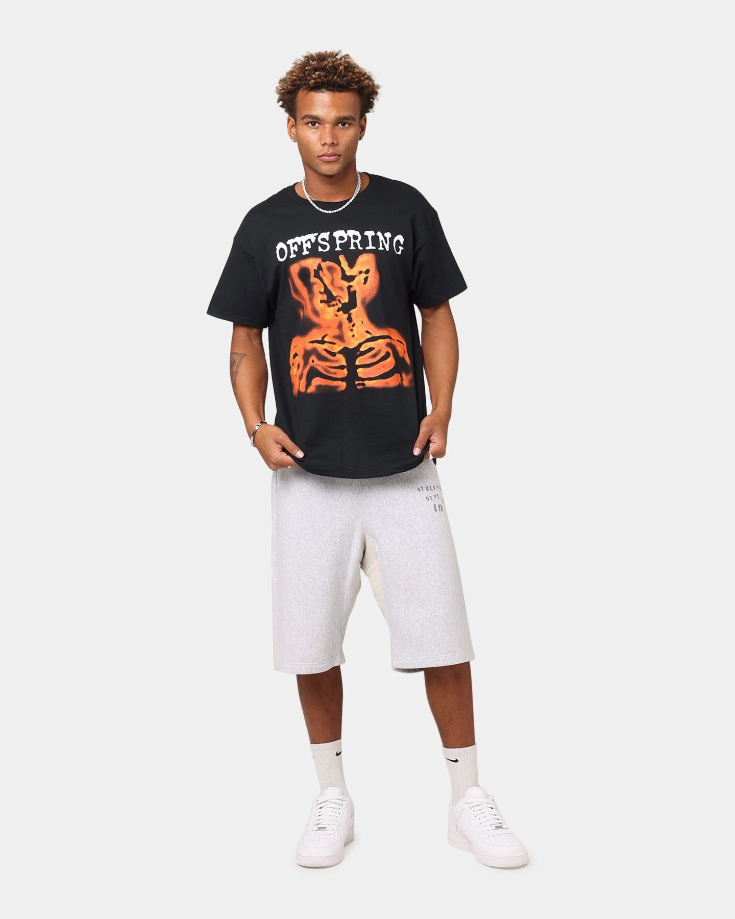 Casual Comfort Layer Outdoor Fashion The Offspring Smash T-Shirt Black