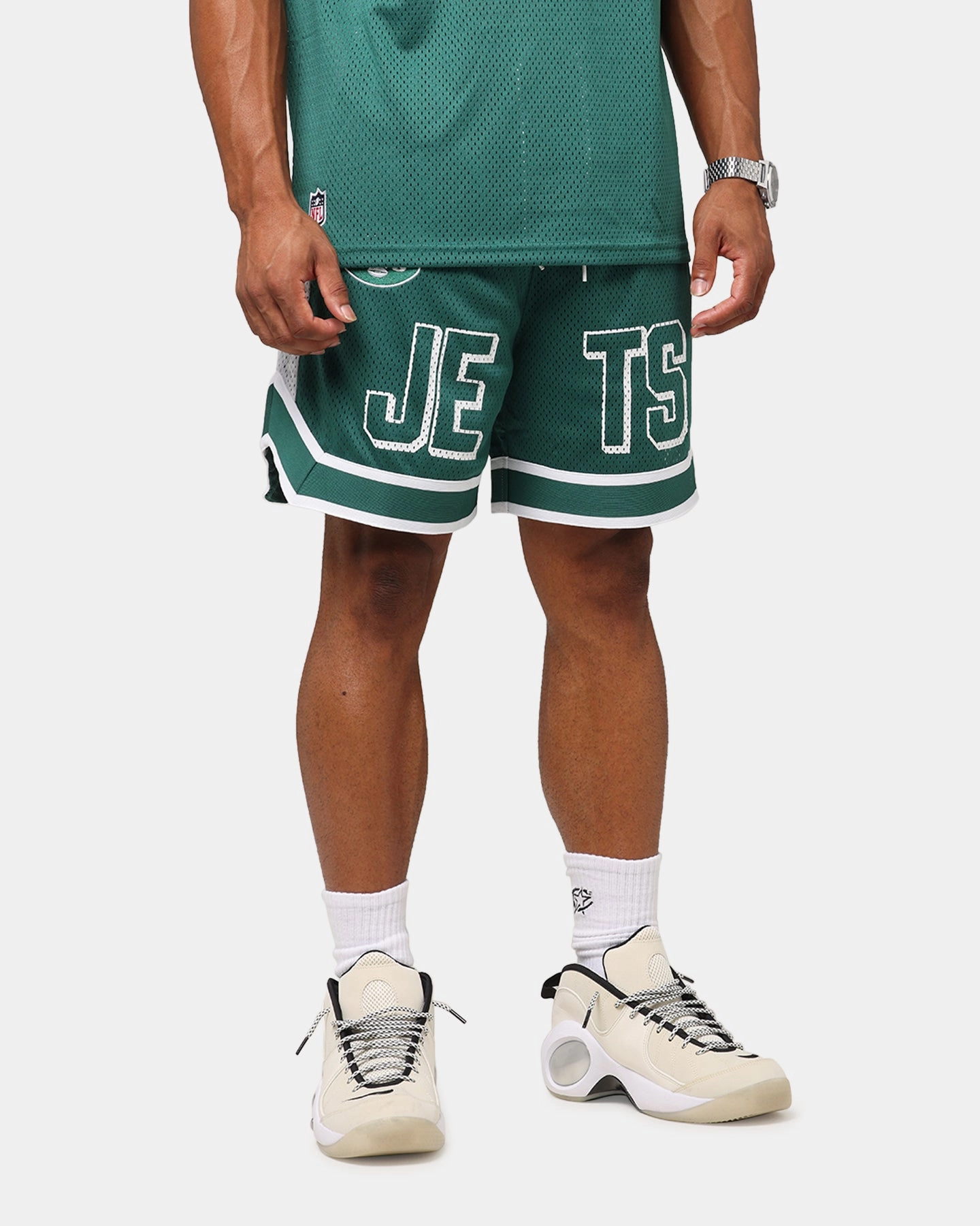 Daily Casual sports accessory New Era New York Jets NFL Graphic Shorts Emerald Green