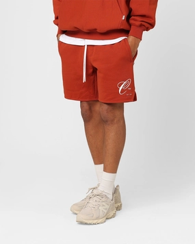 Carre Capital C Terry Shorts Brick Quick Release Fastener