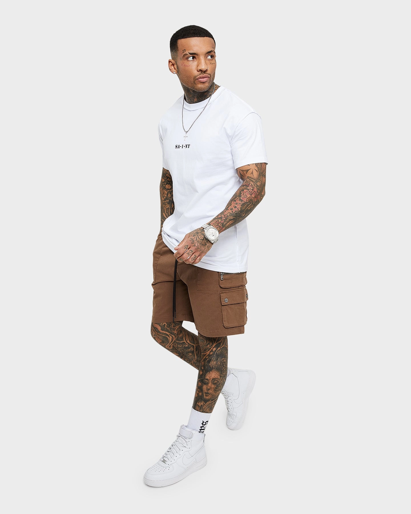 Saint Morta Desolation Cargo Short Brown On The Go Travel Comfort