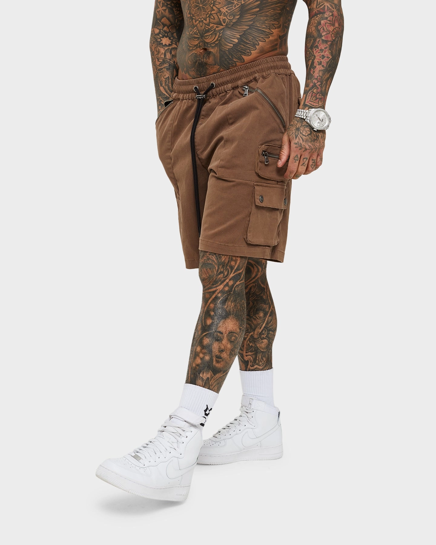 Coastal Style Comfort Fit Saint Morta Desolation Cargo Short Brown