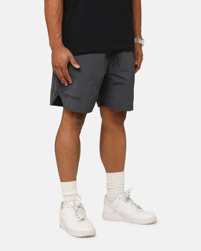 Quick Dry Material Water Resistant Saint Morta Official Nylon Shorts Dark Grey
