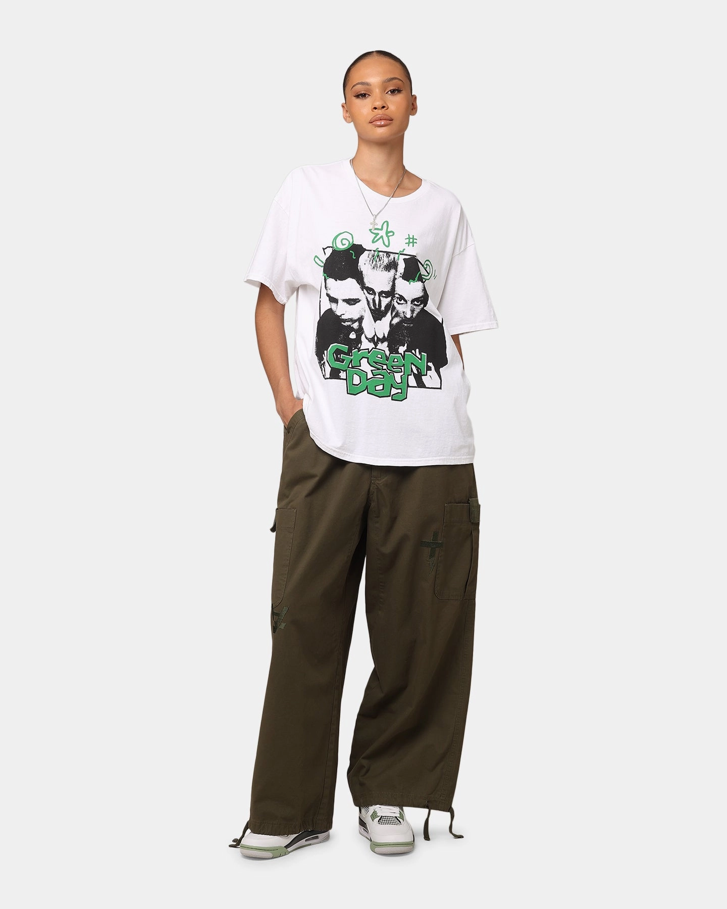 QuickDry Material Green Day Good Riddance Vintage T-Shirt Vintage White