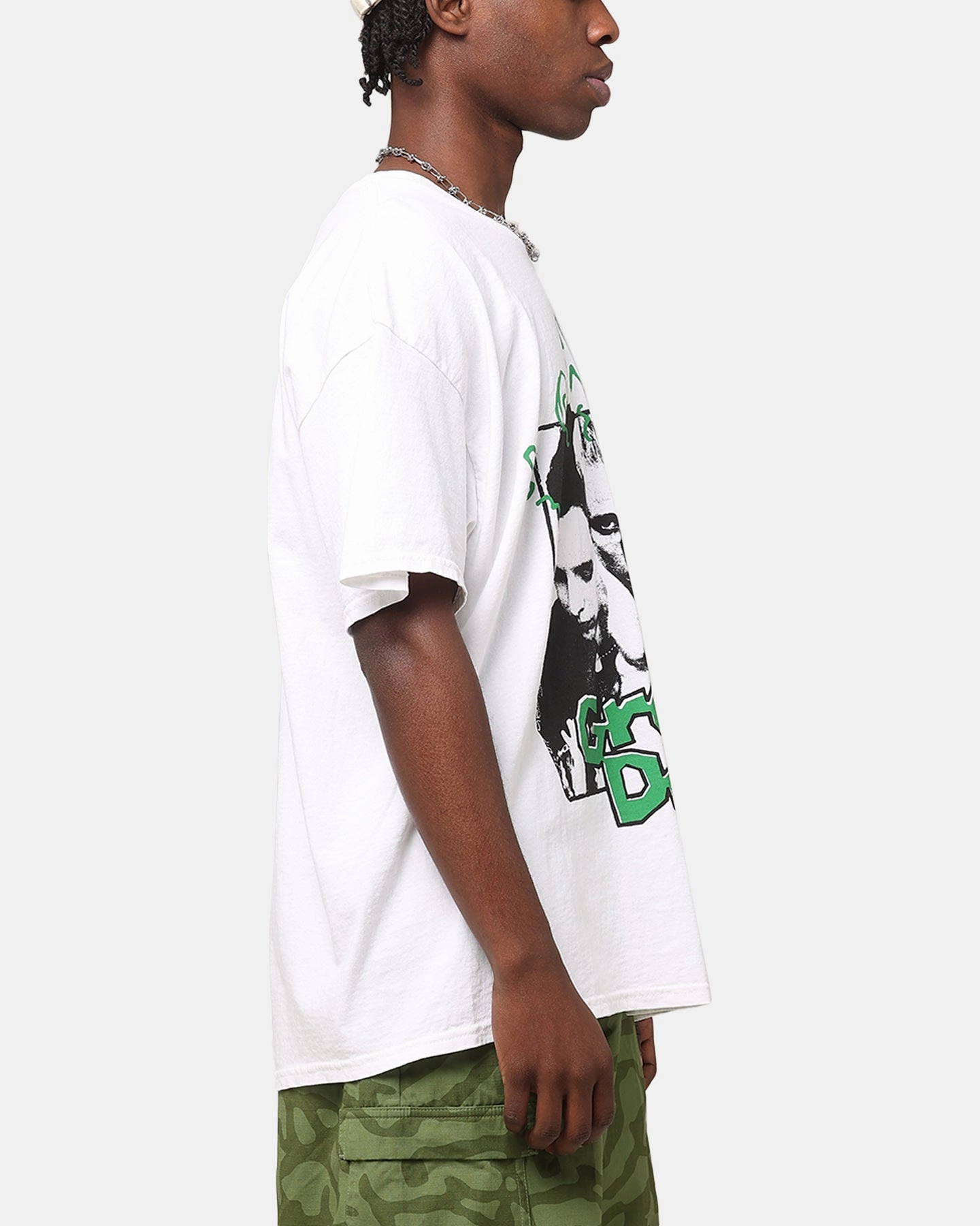 Modern Trend Look SustainableManufacturing Green Day Good Riddance Vintage T-Shirt Vintage White
