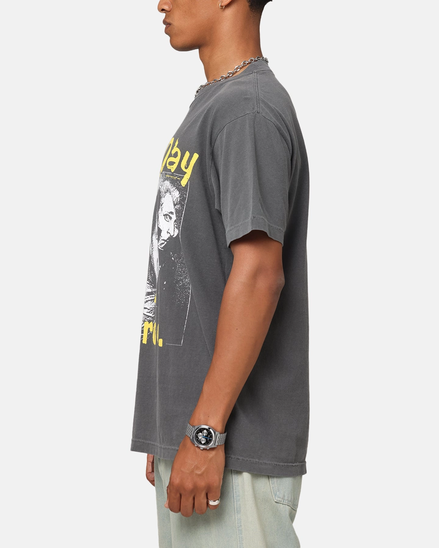 Green Day Nimrod Vintage T-Shirt Faded Black Essential Top Casual Everyday