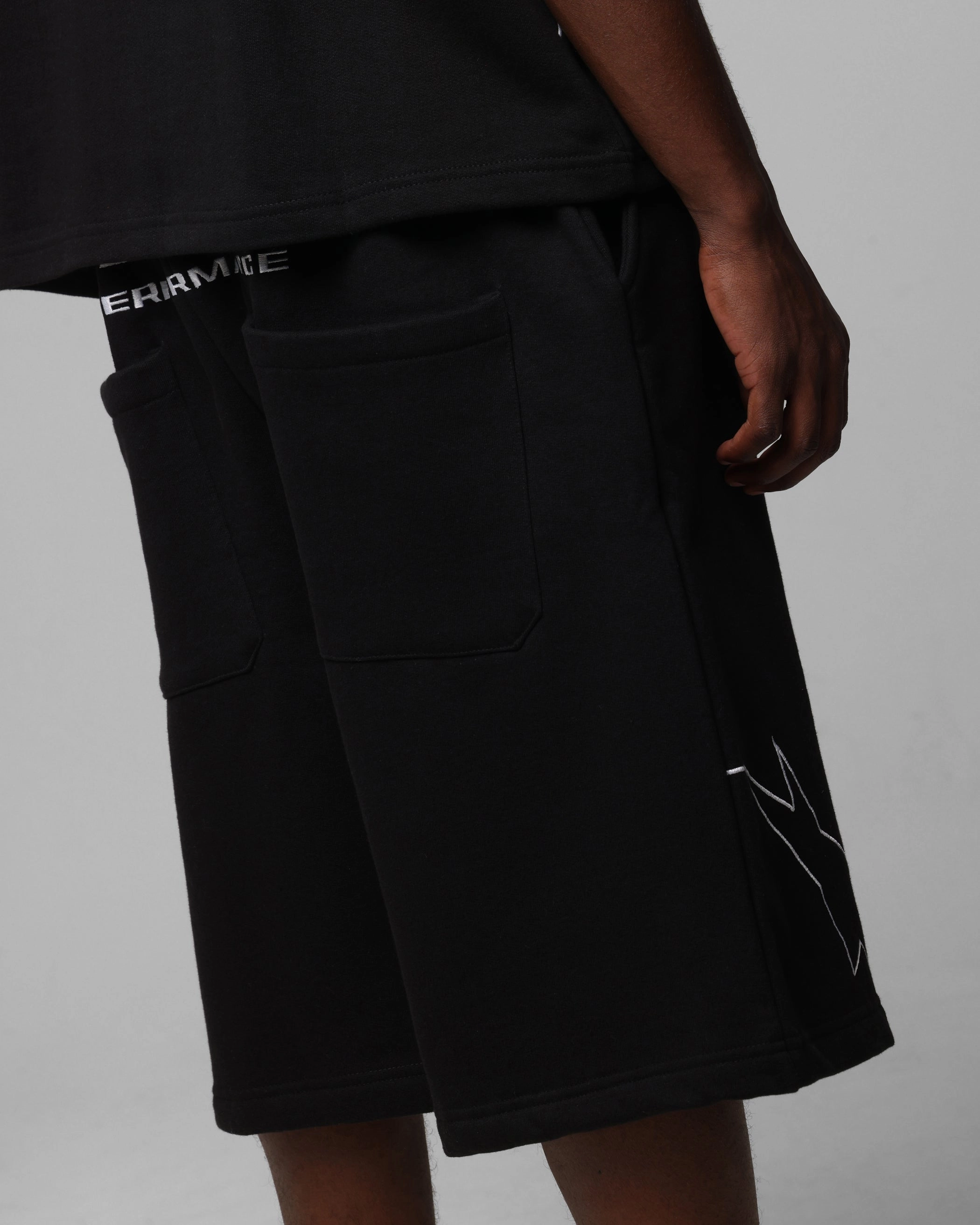 shorts set Loiter Dark Performance Fleece Shorts Black